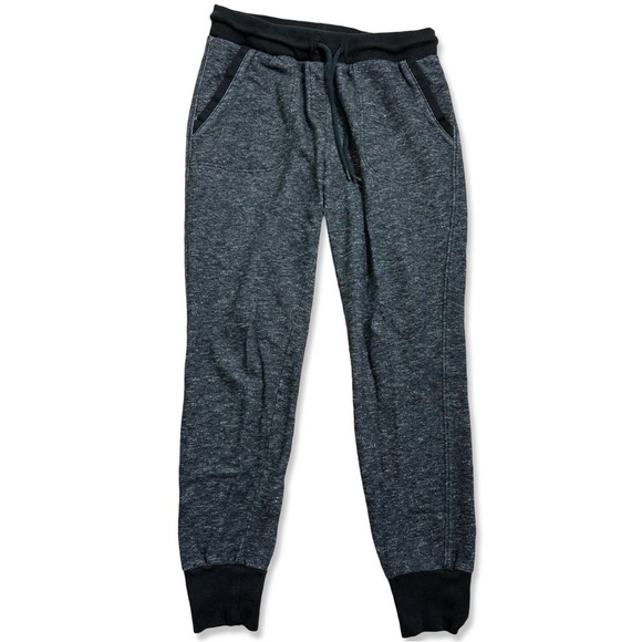 ⭐️GAP Heathered Black Jogger Sweatpants - Picture 1 of 4